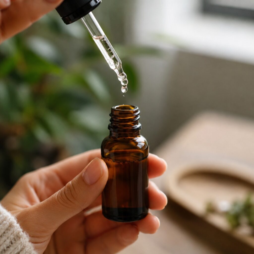 YU Sleep liquid dropper serving size